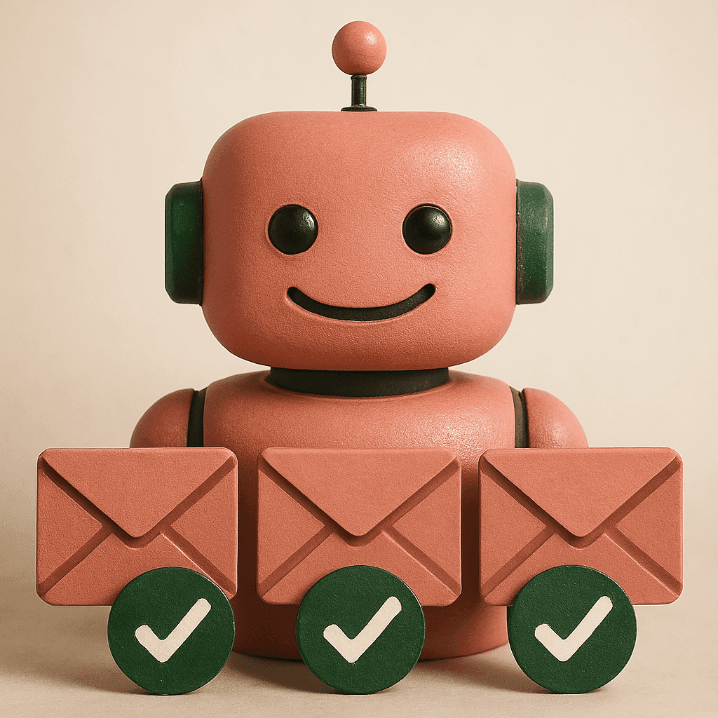 Robot qui automatise le traitement des emails