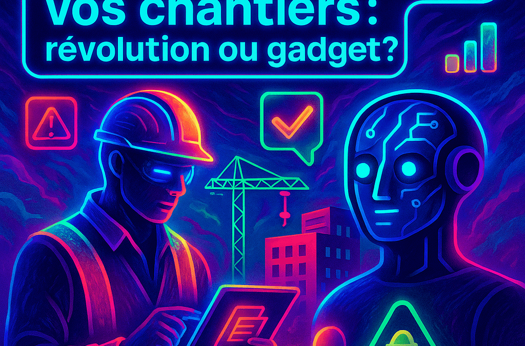 L&rsquo;IA débarque sur vos chantiers : révolution ou gadget ?