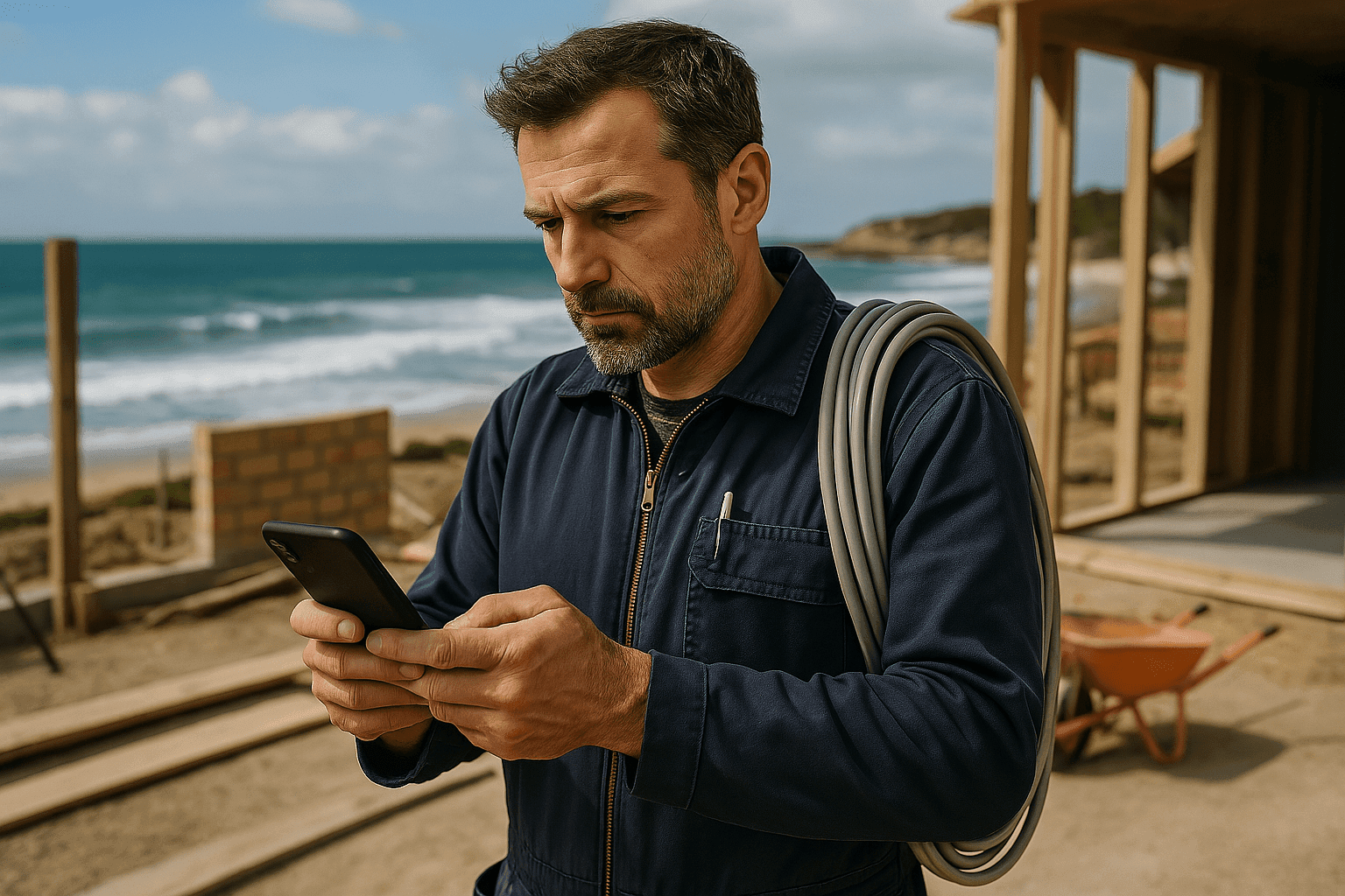 Sur le terrain Générer des devis automatiques depuis votre smartphone avec l'agent IA BTP Artisan BTP smartphone automatisation devis agent IA